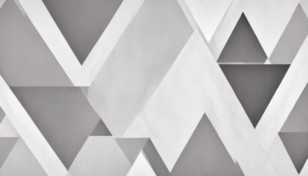 Geometric wallpaper design file showing detailed grey and white pattern structure