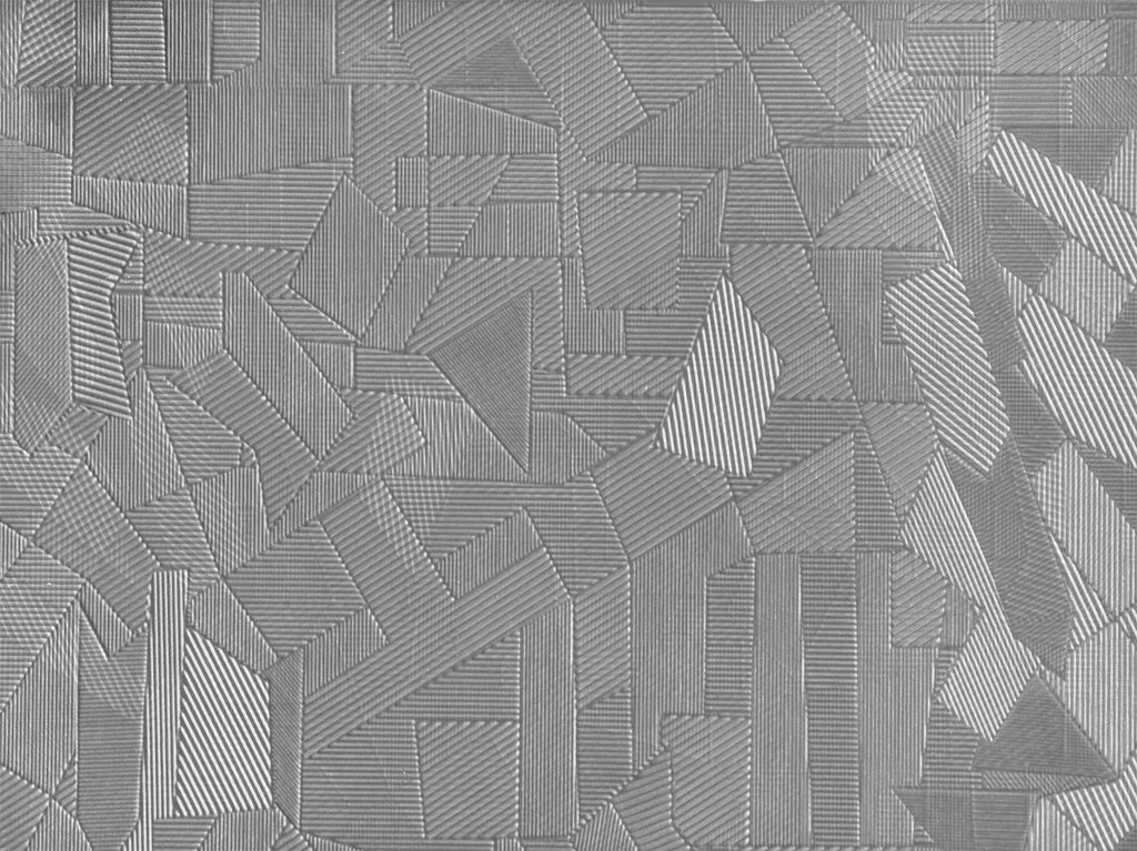 Grey geometric pattern design file showing precise linear details and angular shapes