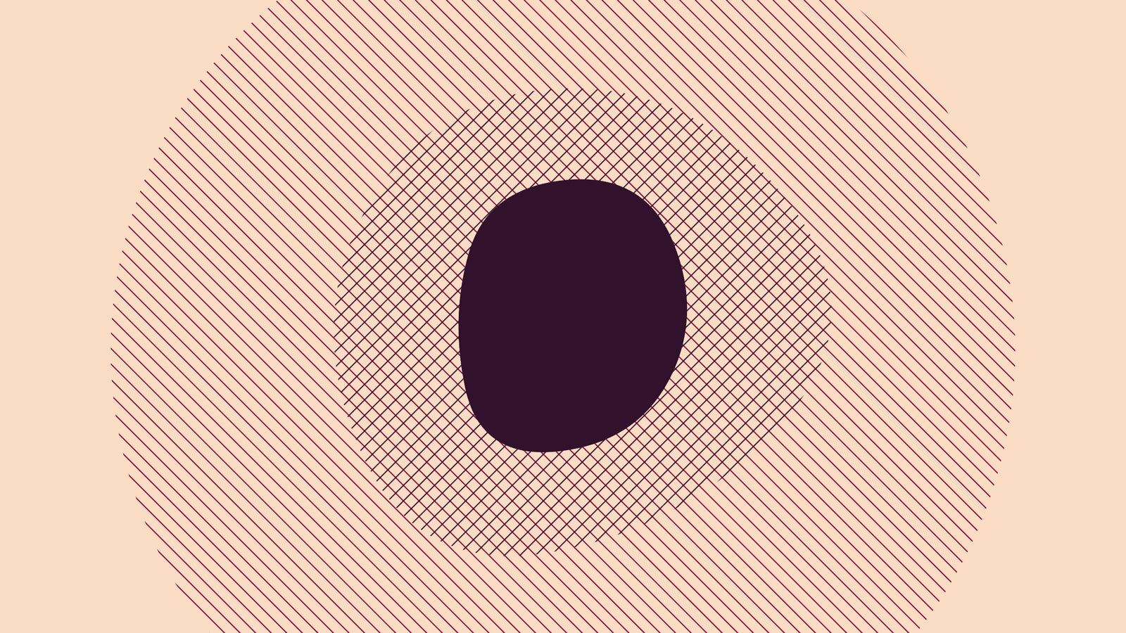 Purple geometric circle pattern design file with detailed line work