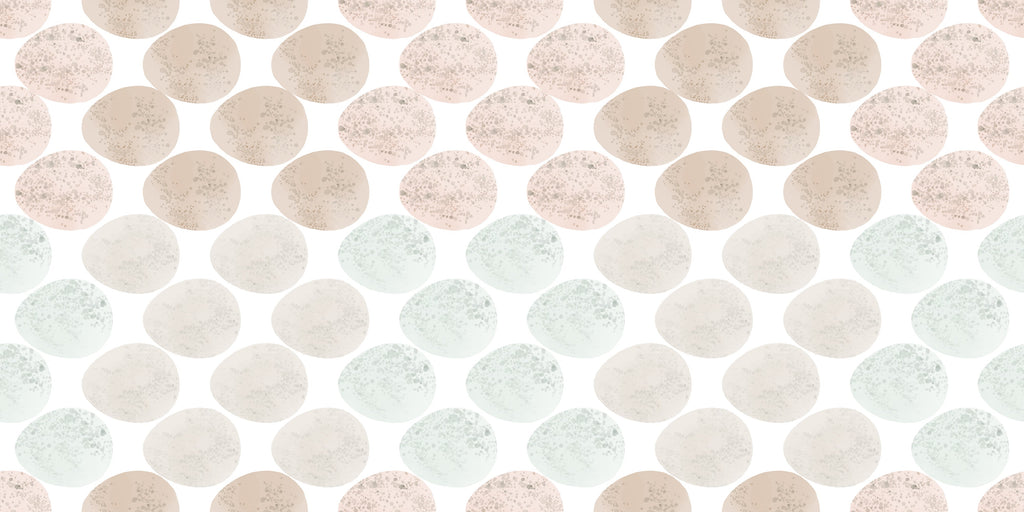 Geometric circle wallpaper design file showing detailed pastel pattern and texture