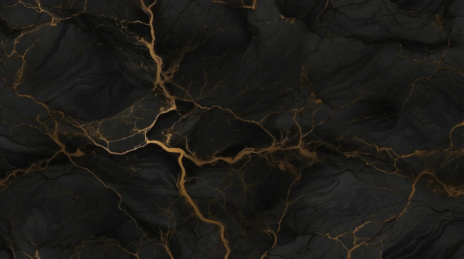 Black marble wallpaper with gold veining design file showing intricate pattern details