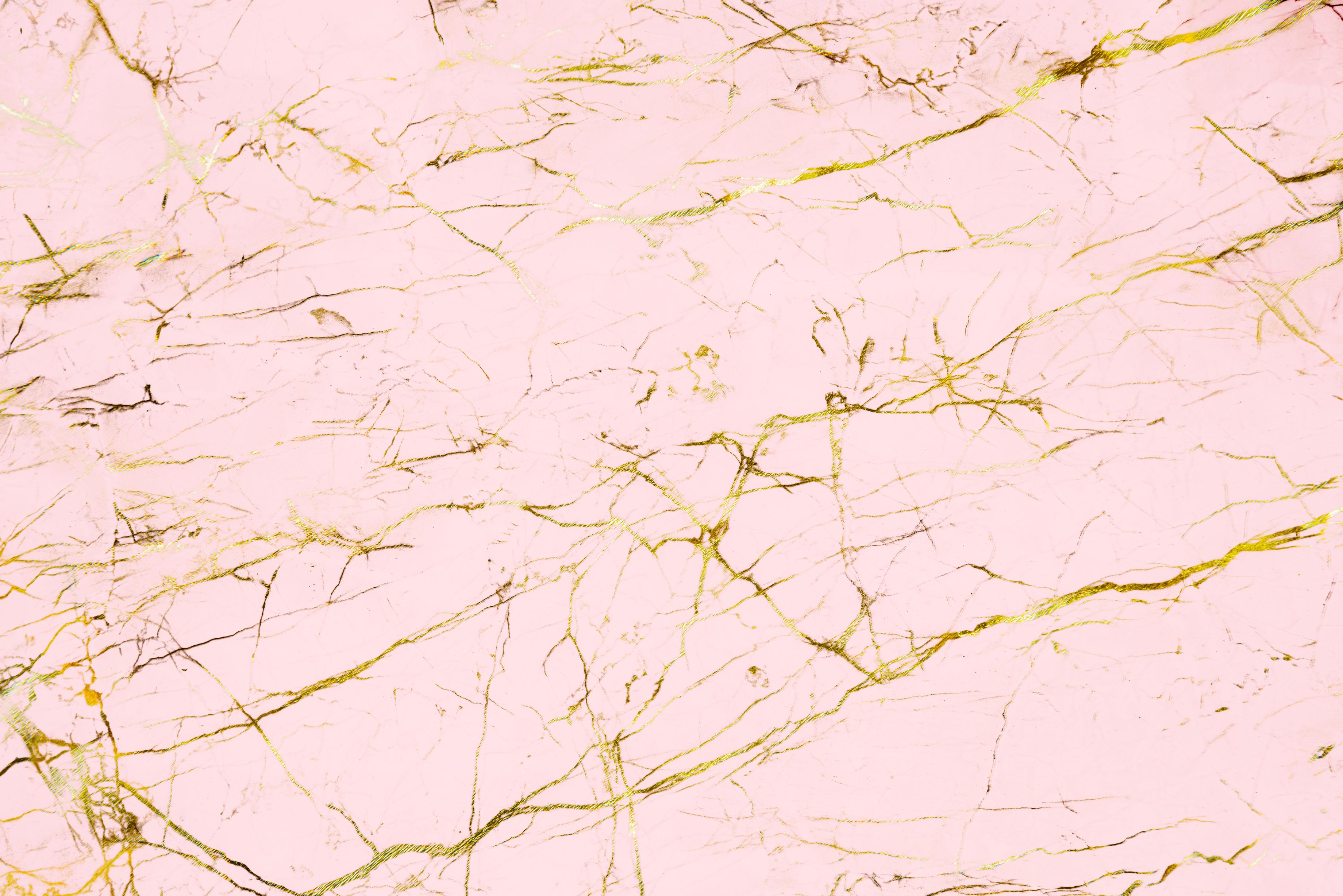 Pink and gold marble wallpaper design file showing intricate pattern details and true colors