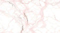 Pink marble wallpaper in modern bathroom with freestanding tub, showing elegant stone pattern and soft lighting