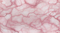 Pink marble wallpaper creating an elegant backdrop in a bright modern bathroom, soft veining catches morning light