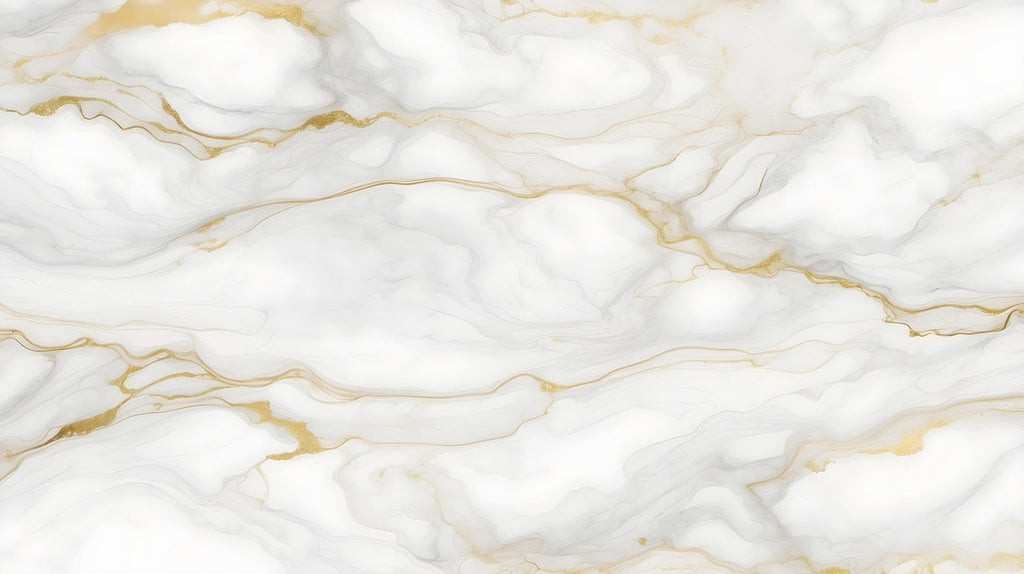 White and gold marble wallpaper design file showing detailed golden veining pattern
