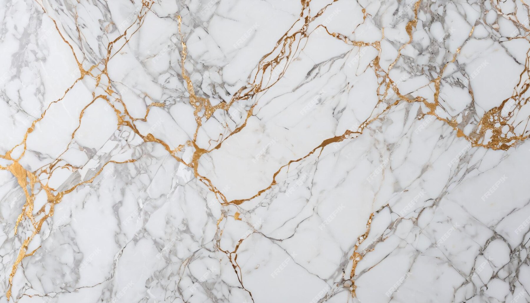 White and gold marble wallpaper design file showing intricate vein pattern
