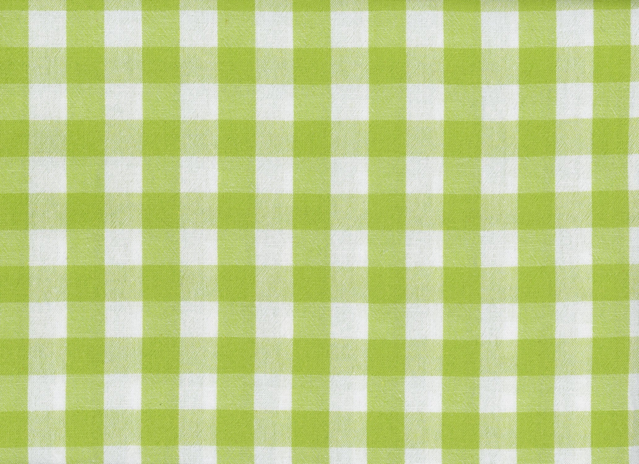 Green gingham check wallpaper design file showing pattern scale and detail