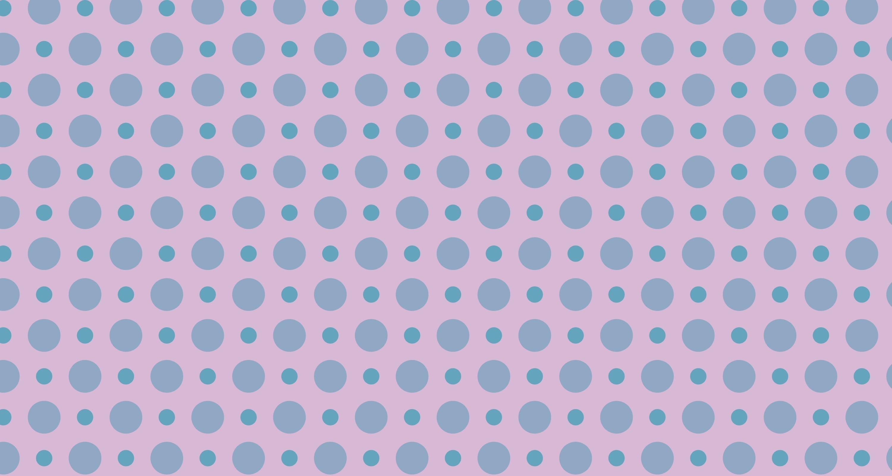 Polka dot wallpaper design file showing blue circles pattern on pink background
