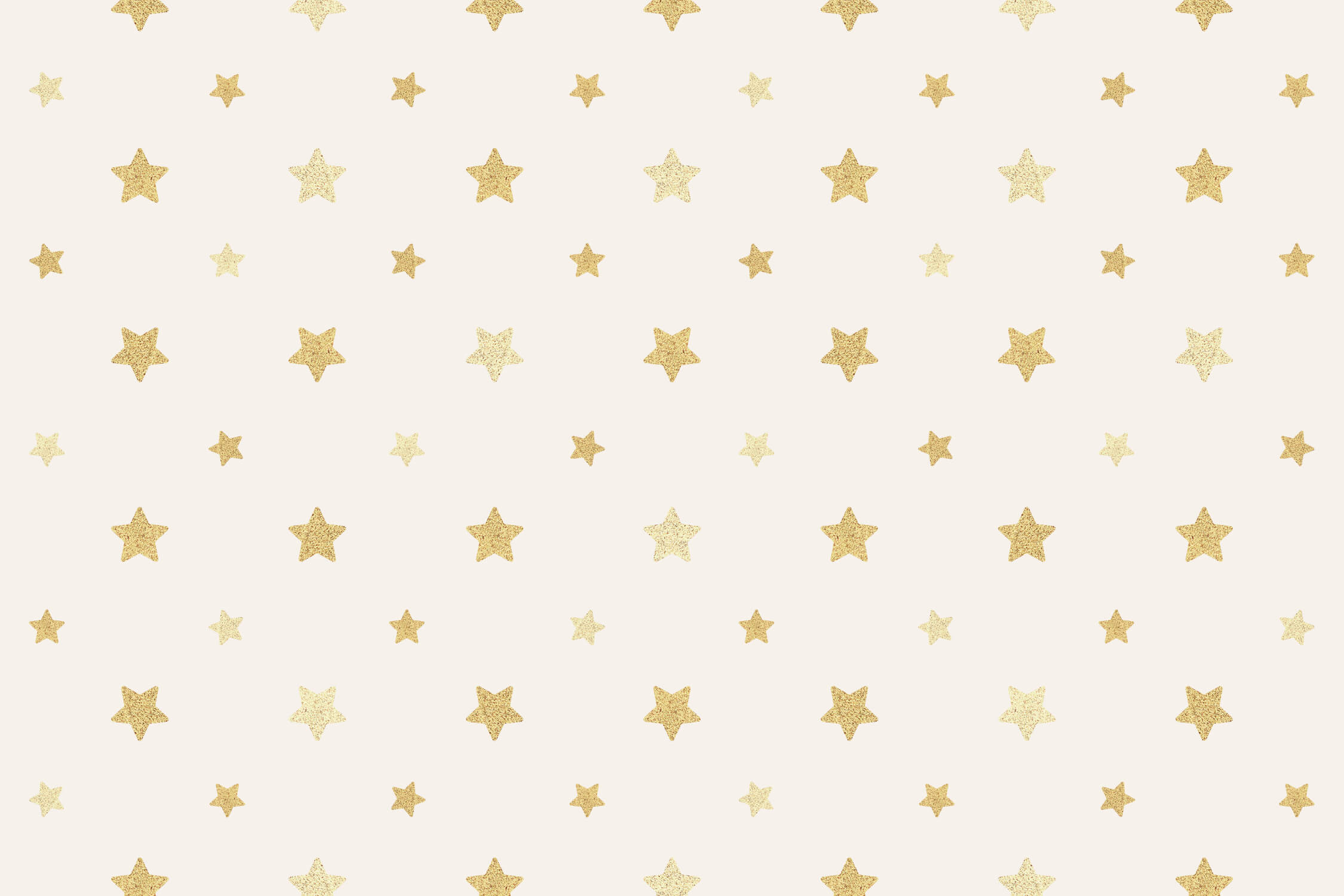 Design file showing detailed golden star pattern on beige background