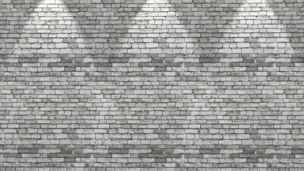 Design file of grey stone brick wallpaper showing complete pattern