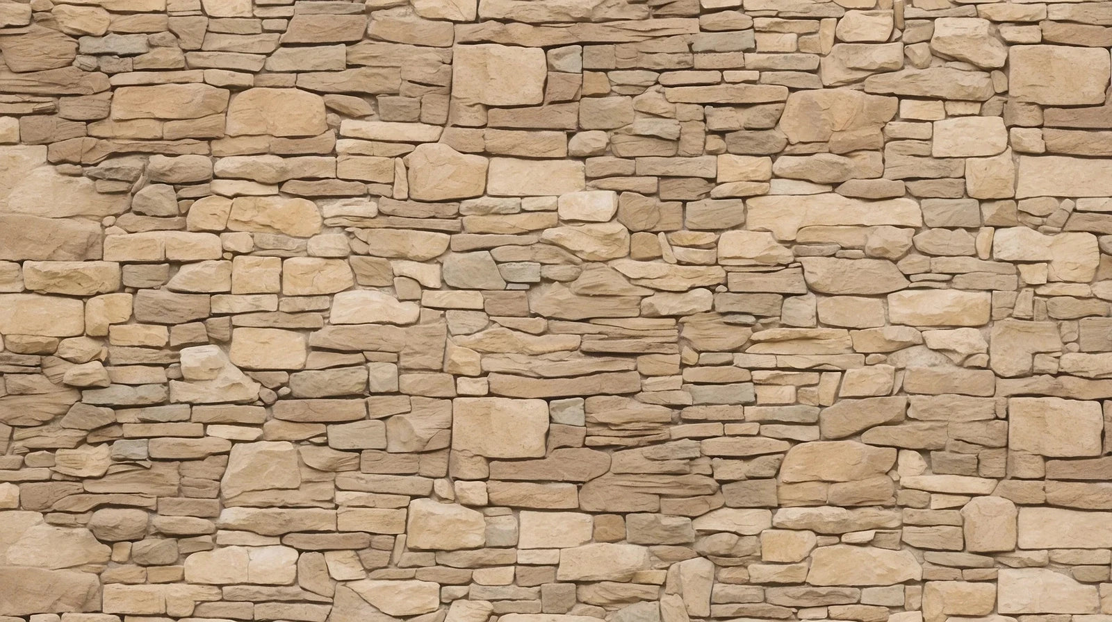 Natural beige stone pattern design file showing detailed random block arrangement with realistic textures