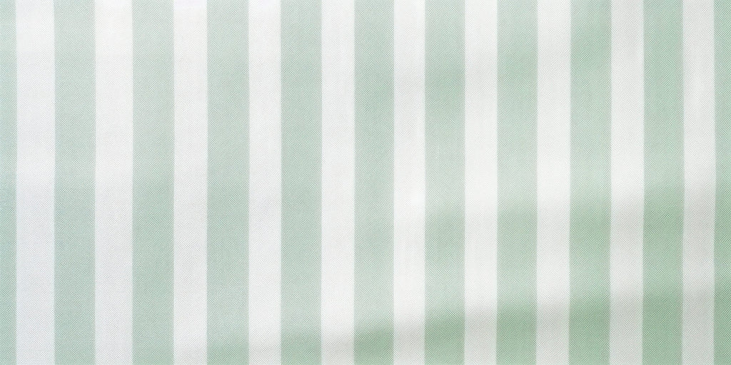 Mint green and white striped wallpaper design file showing precise pattern detail