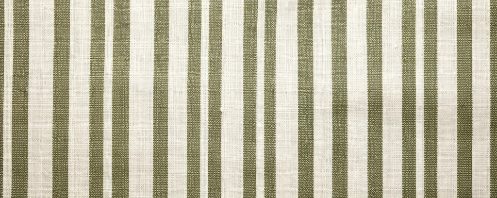 Design file showing detailed sage green and white stripe pattern with textured finish