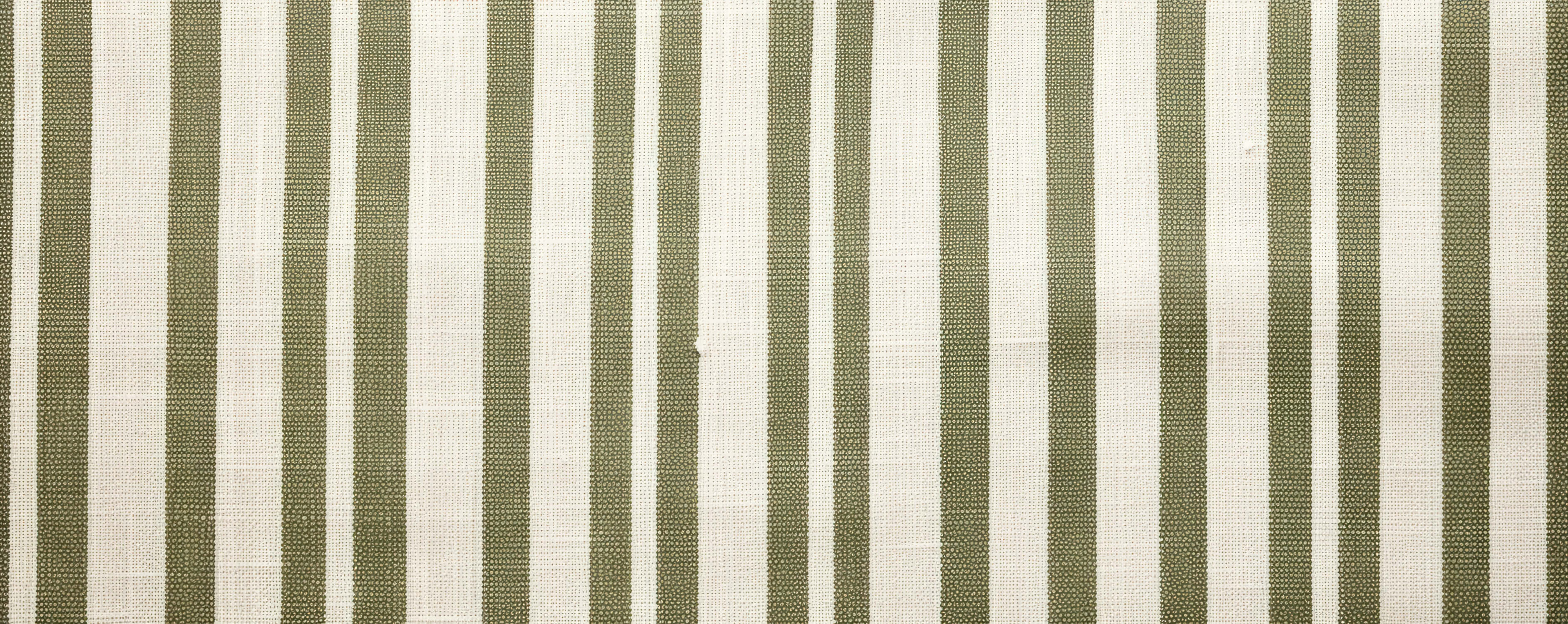 Design file showing detailed sage green and white stripe pattern with textured finish
