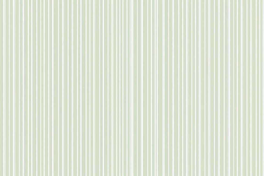 Design file of sage green and white striped pattern showing clean vertical lines