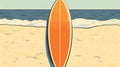 Surf beach wallpaper creating a relaxed coastal vibe in a modern living room with white furniture and natural light