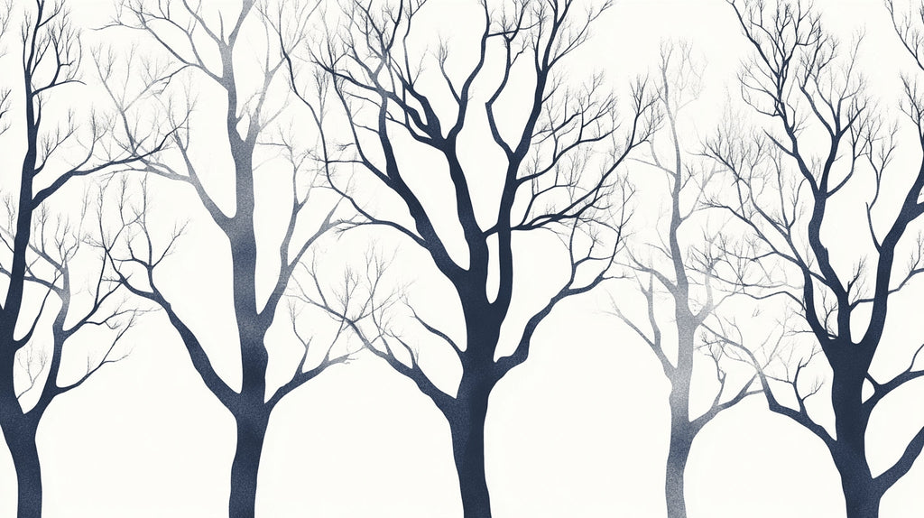 Black tree branches design file showing intricate pattern detail on white background