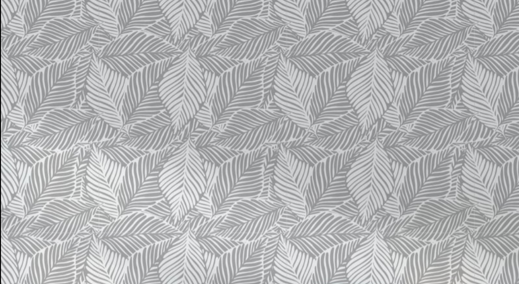 Grey palm leaf pattern design file showing intricate botanical details and texture