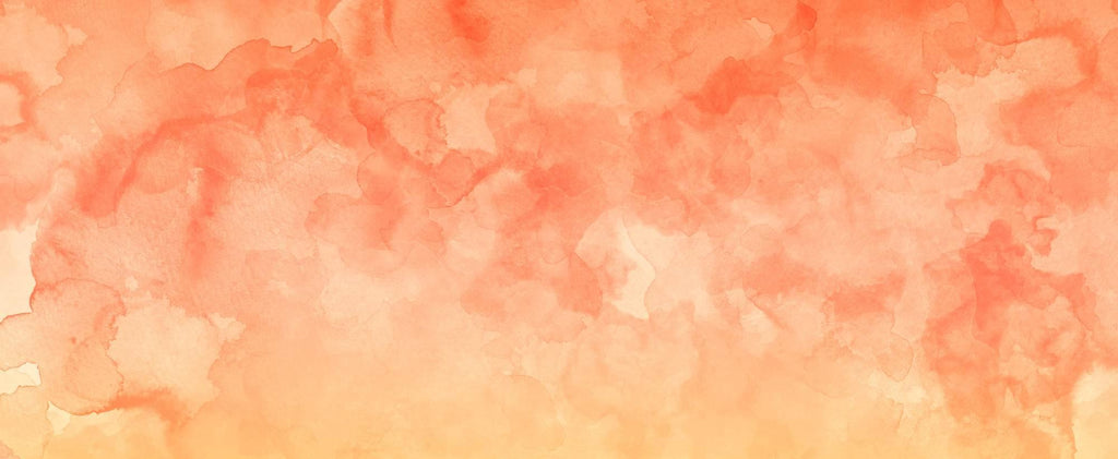 Orange watercolor abstract design file showing fluid pattern and color transitions