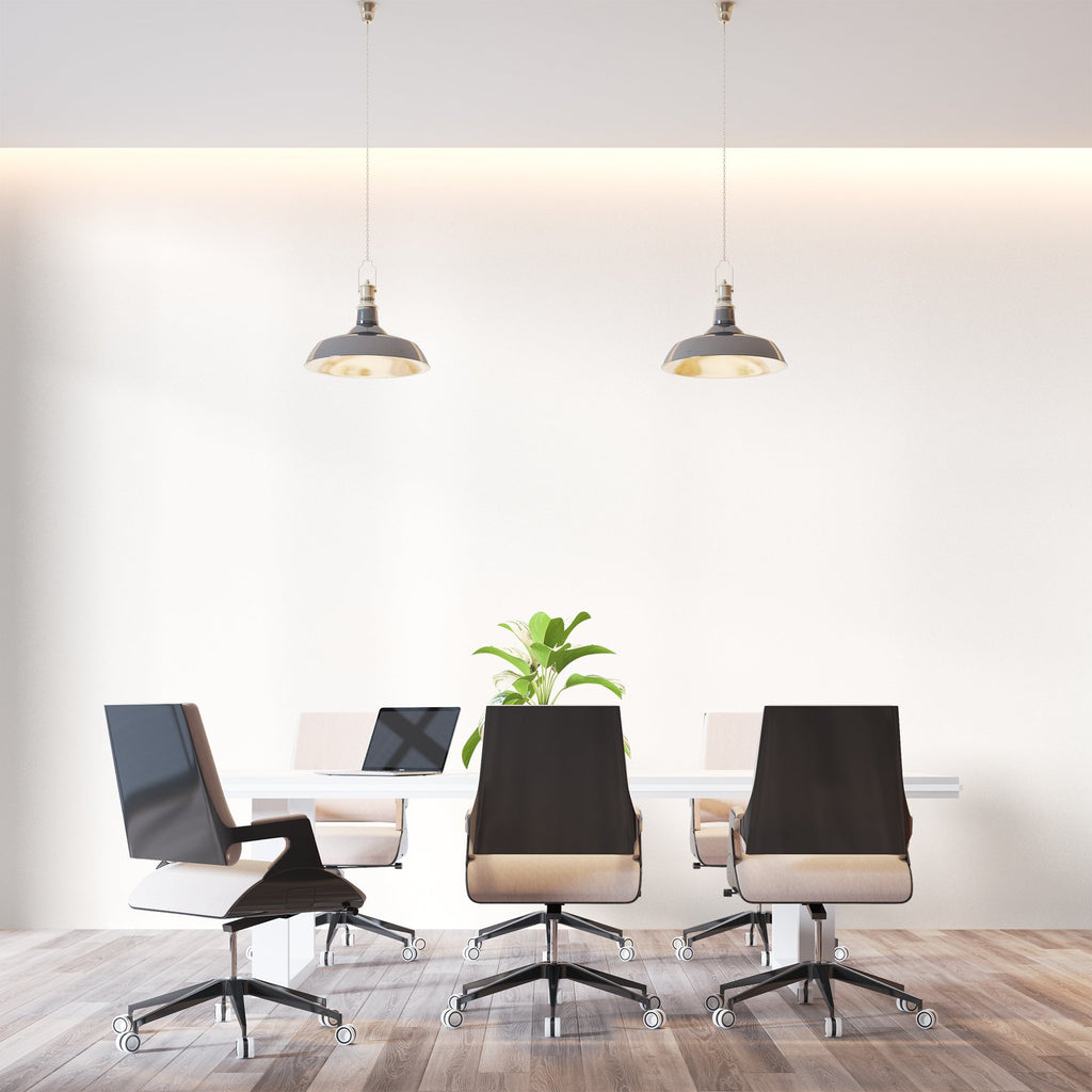 Modern white wallpaper mural showcased in a contemporary dining room space