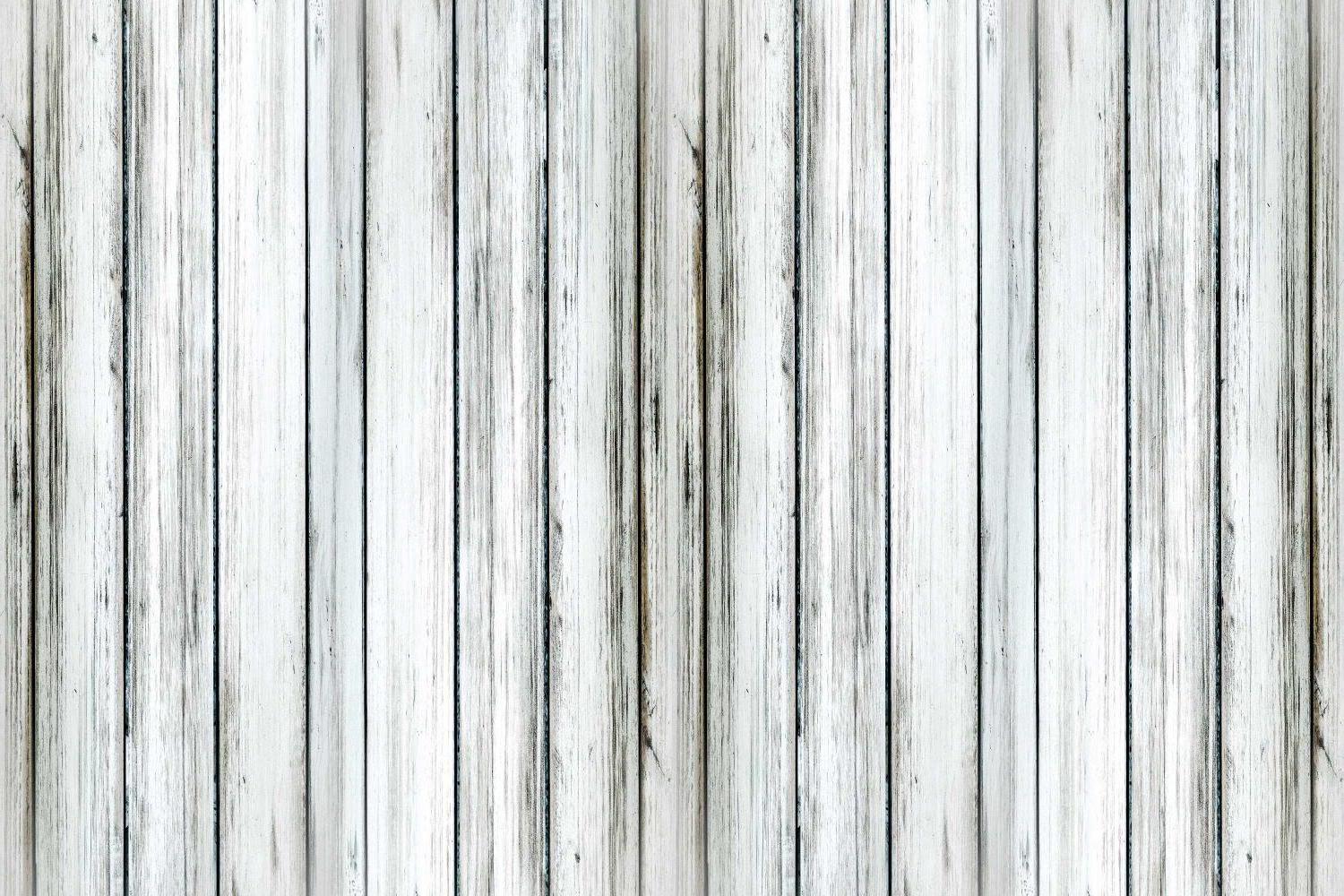 Distressed white planks wallpaper design file showing detailed wood grain pattern and texture