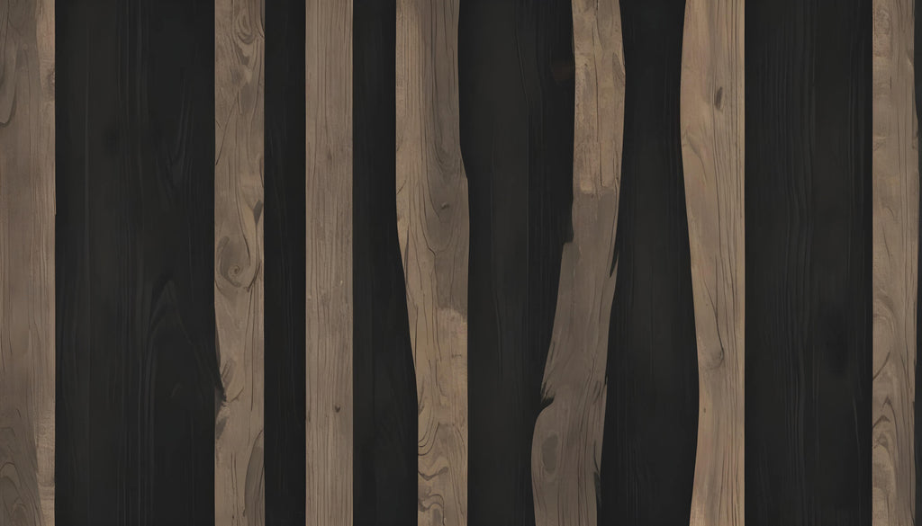 Design file showing detailed wood grain and black stripe pattern
